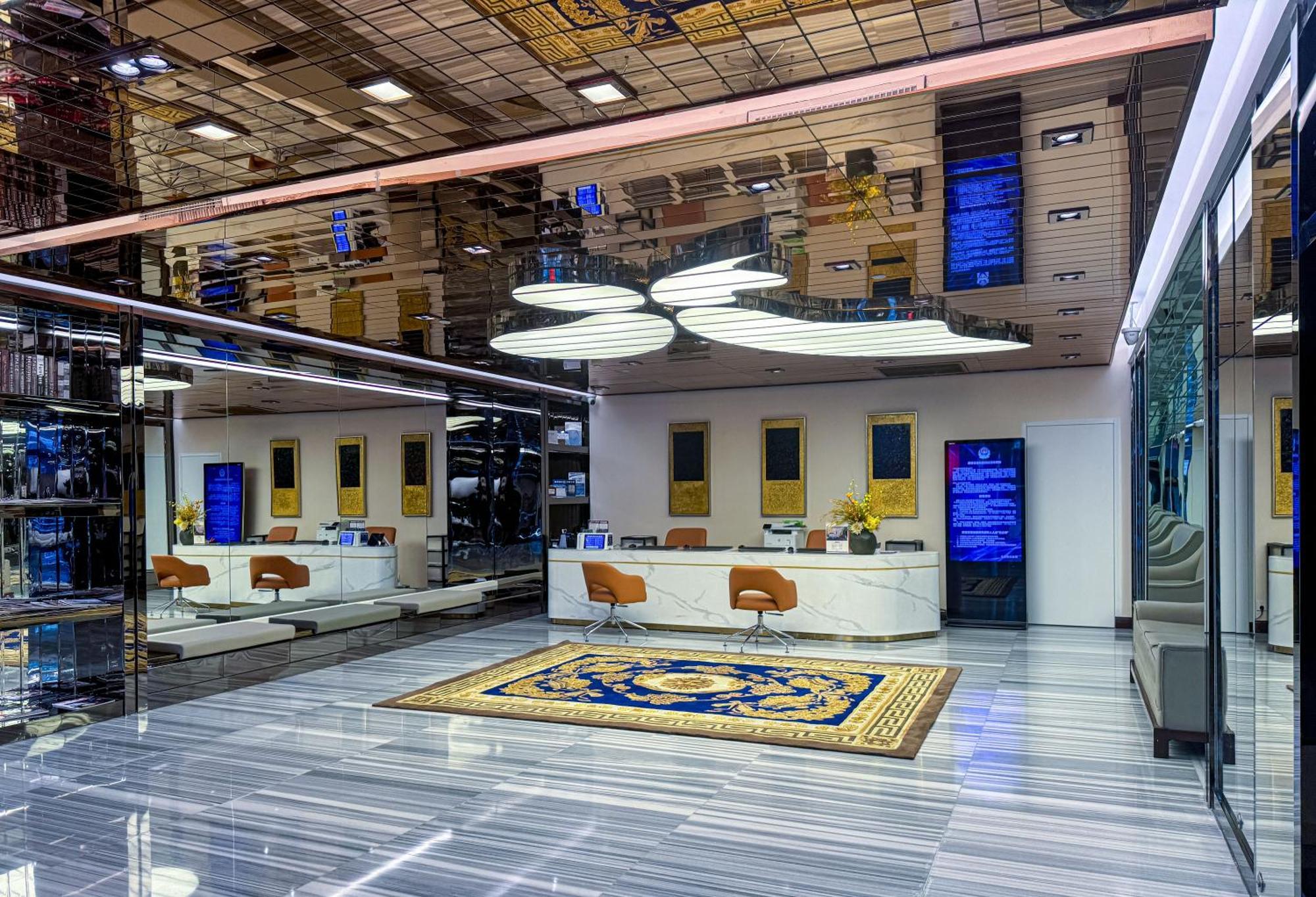 Sunworld Dynasty Hotel Beijing Wangfujing Zewnętrze zdjęcie The lobby of the new terminal